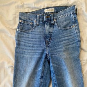 Petite Madewell cali demi jeans